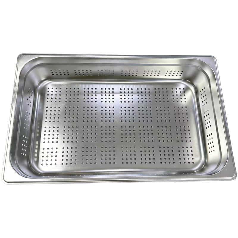Stainless Steel GN 1/1 Perforated Pan 530×325×100mm - JJD108