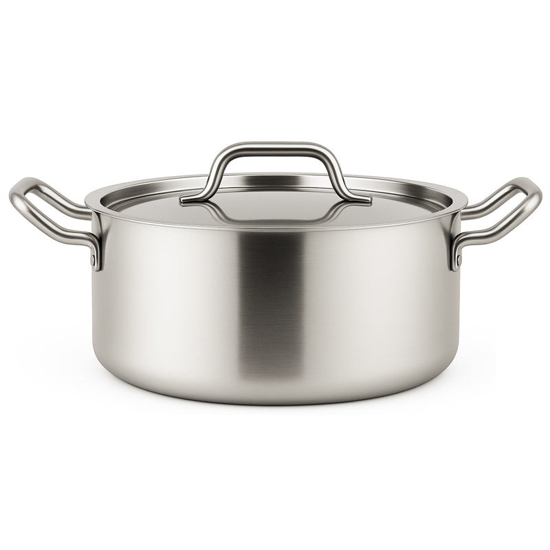 Professional Stainless 3.6L Steel Stew Pot 240mm - JJD6214