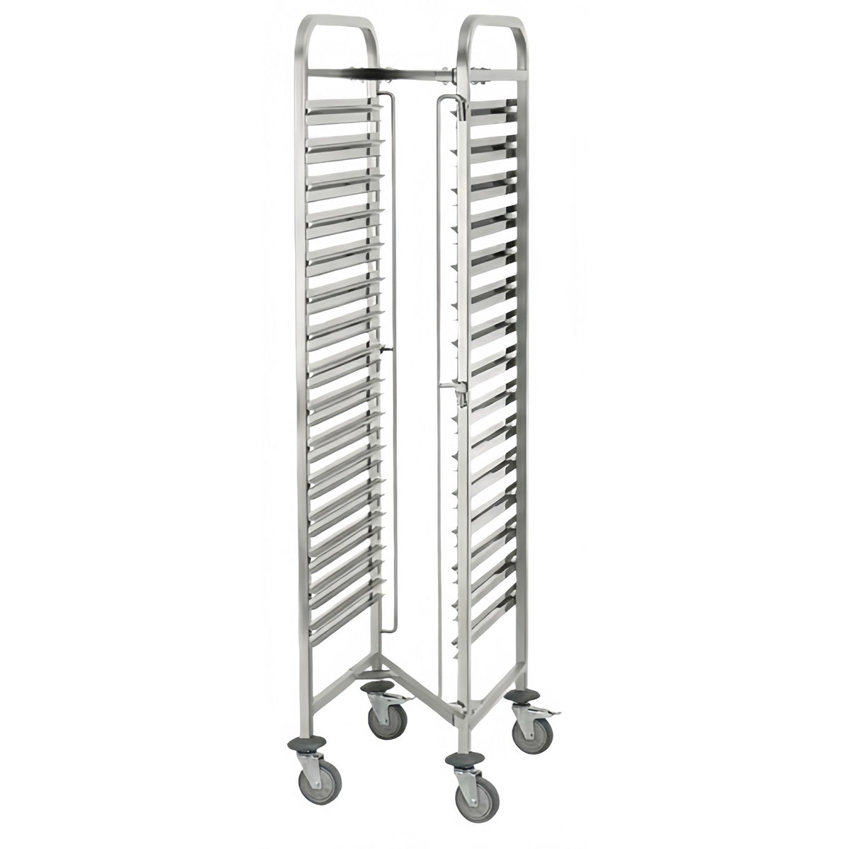 GN Pan Trolley Stainless Steel Z Shape 1/1 GN 15 Tier 380×550×1700mm - JSN256