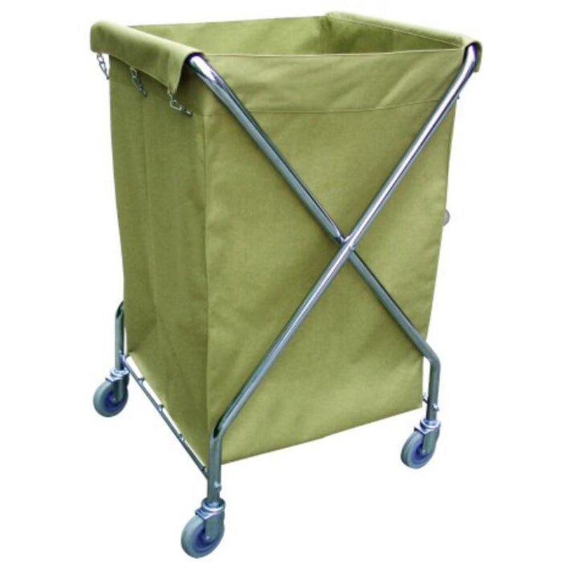 Foldable X-Shape Linen Trolley 620x625x985mm - JYXLC312