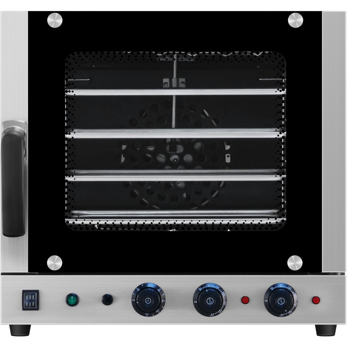 Commercial Electric Convection Oven 4 trays 440x320mm with Bottom Rotation and Top Heating - KNGEC01F