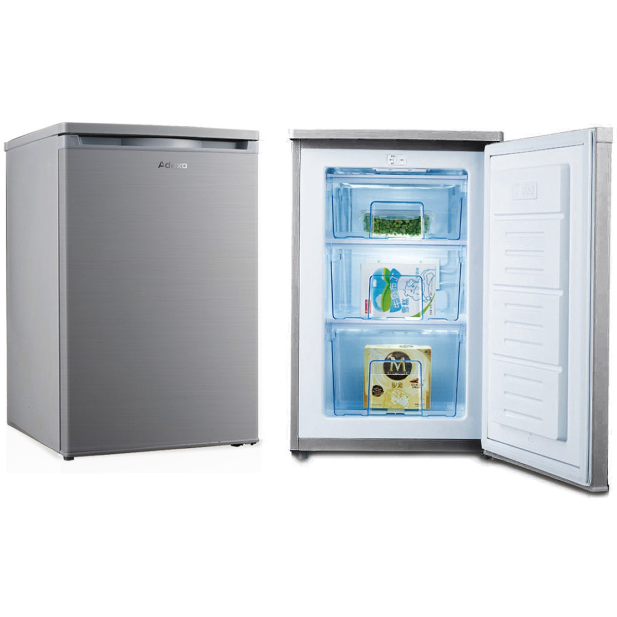 Undercounter Freezer 83 Litre Reversible Single Door Stainless Steel - AX85NX