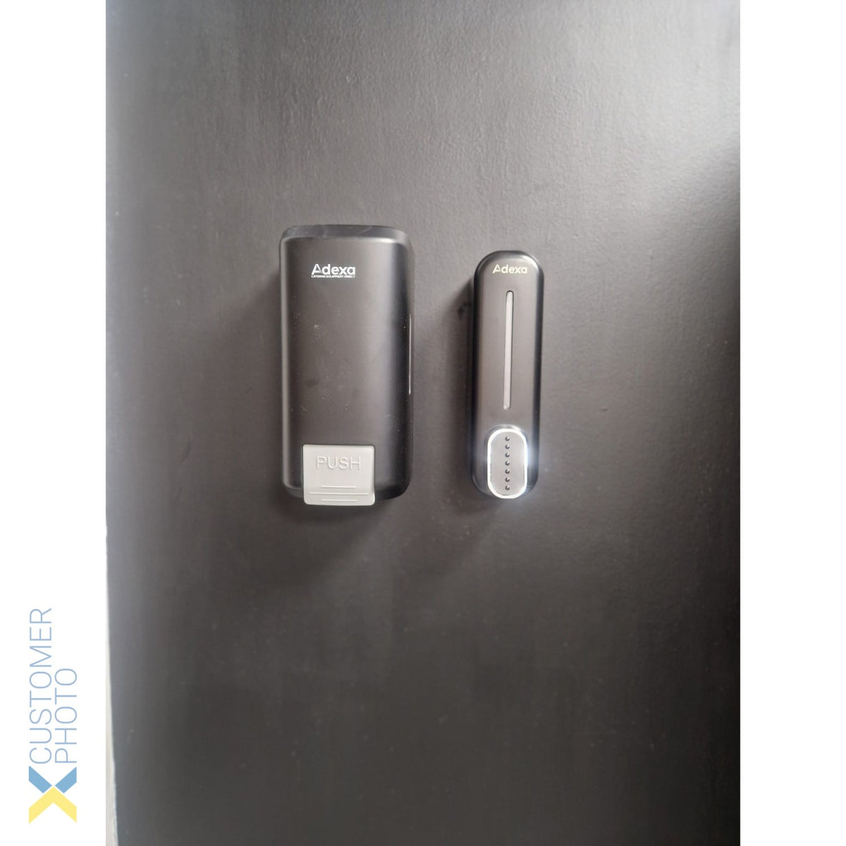 Commercial Wall Mounted Manual Soap Dispenser Black - KW7220BLACK