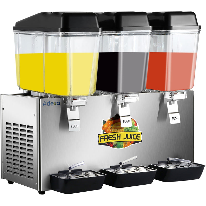 Commercial Cold Drinks Dispenser 3 x 16 litres - LSJ16LX3