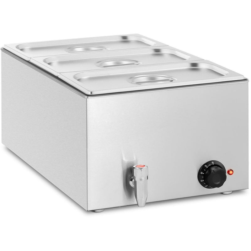 Commercial Bain Marie 3xGN1/3 0.6kW - M103