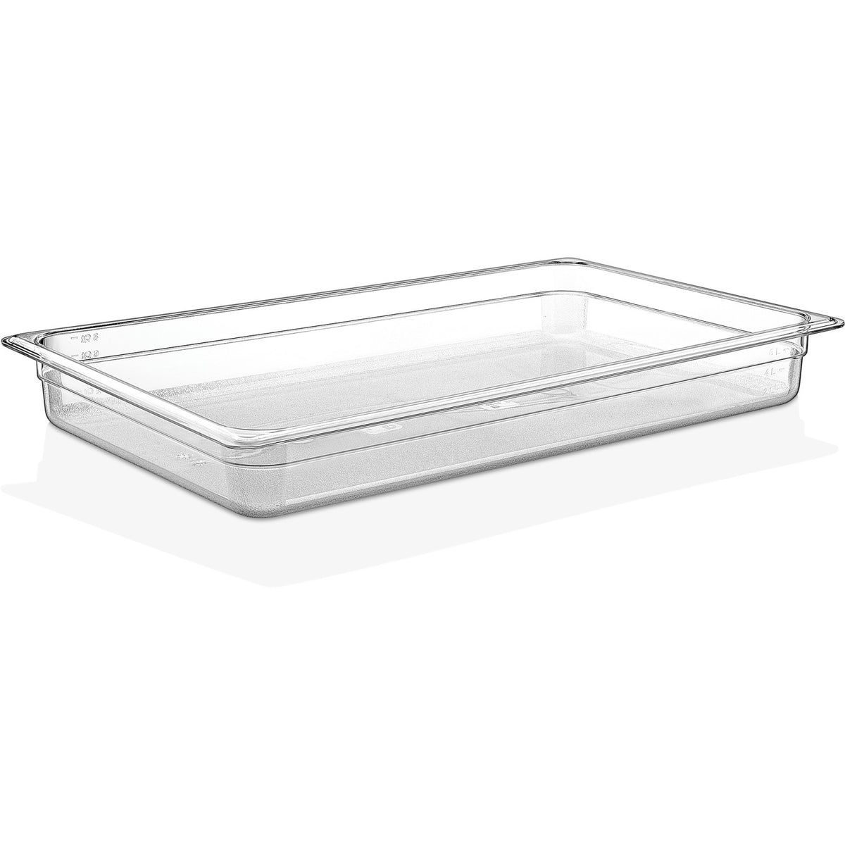 Polycarbonate Gastronorm Pan GN1/1 Depth 65mm Clear - P8112
