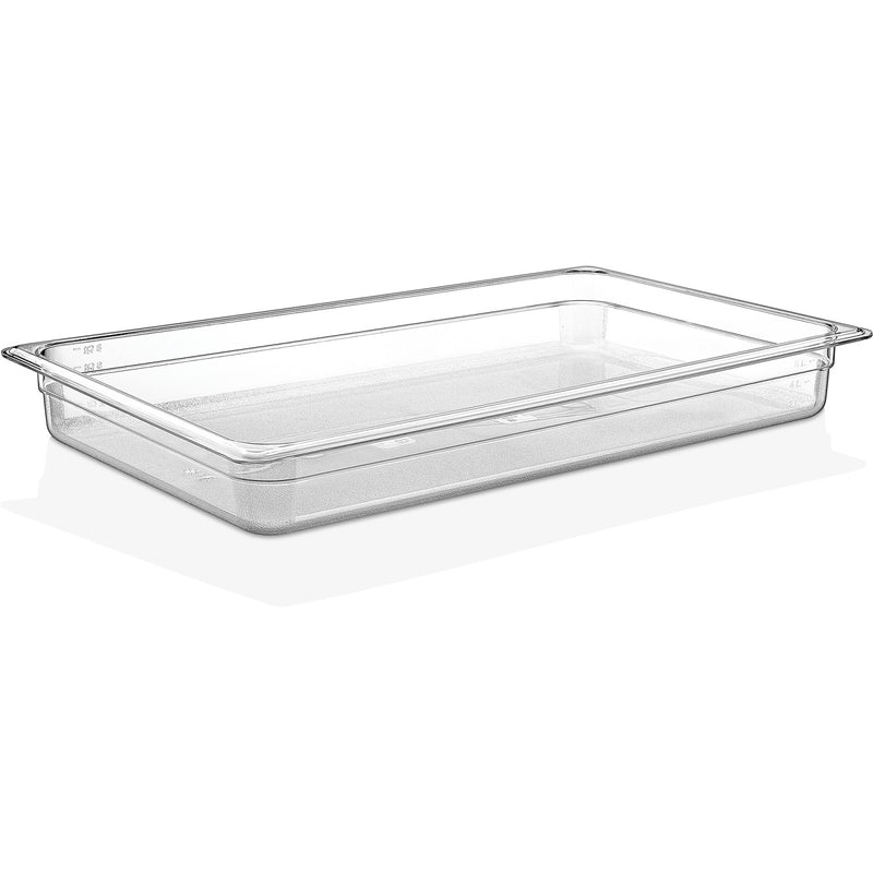 Polycarbonate Gastronorm Pan GN1/1 Depth 65mm Clear - P8112