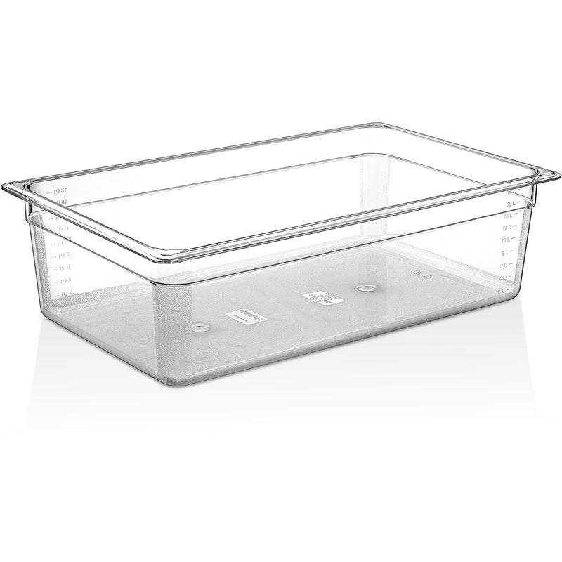 Polycarbonate Gastronorm Pan GN1/1 Depth 150mm Clear - P8116