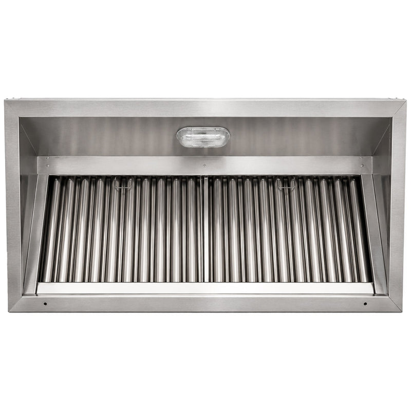 Commercial Stainless Steel Extraction Canopy Hood 1800 x 900 x 500mm - QNH7706
