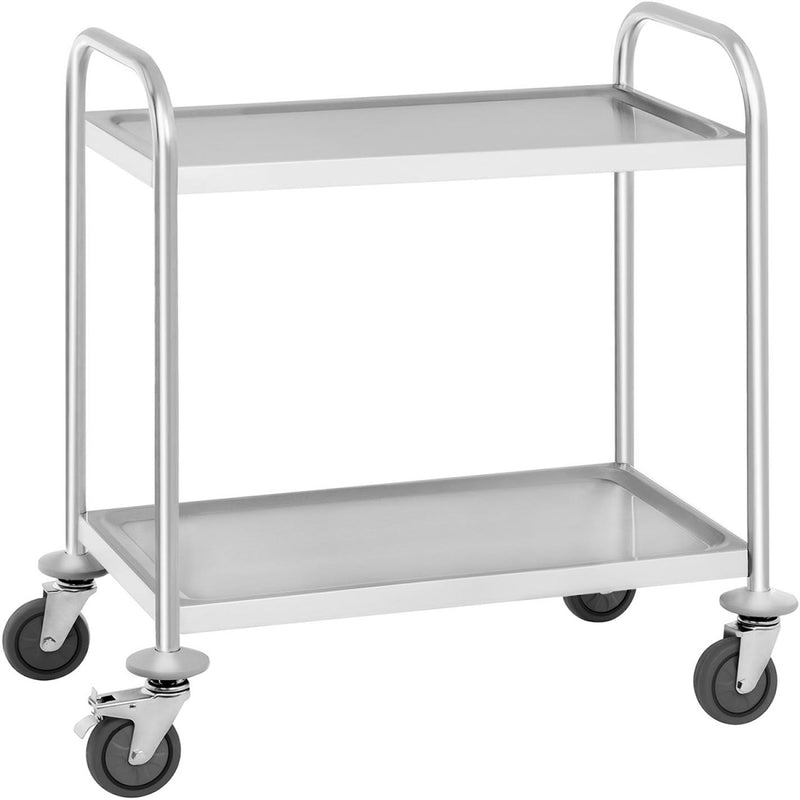 Commercial Serving/Service/Clearing Trolley Stainless steel 2 tier 810x460x900mm - RST2B