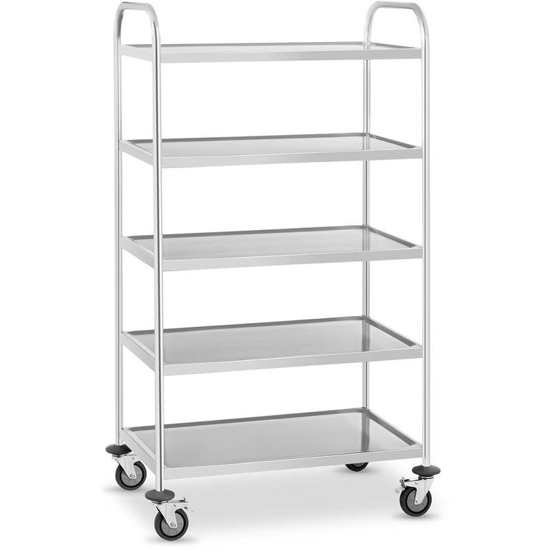 Commercial Serving/Service/Clearing Trolley Stainless steel 5 tier 865x540x1560mm - RST5A