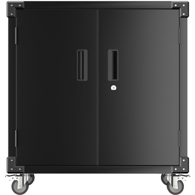 Professional Mobile Black 2 Door Steel Tool Cabinet 800x420x900mm - SART220