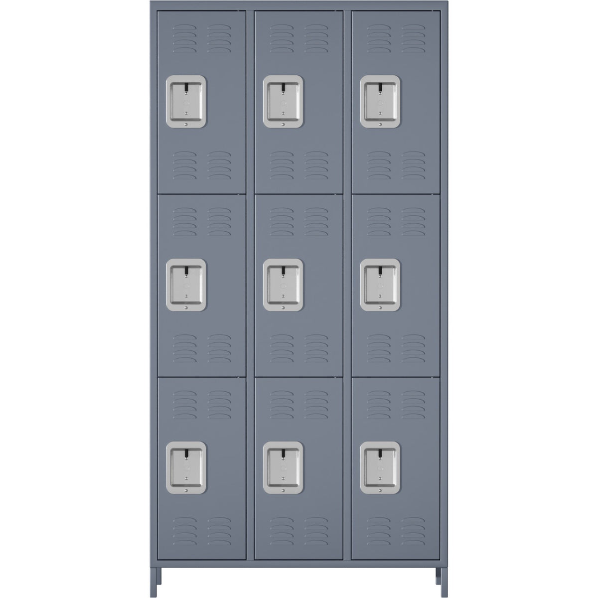 Commercial Grey 9 Door Locker 900x400x1830mm - SART240