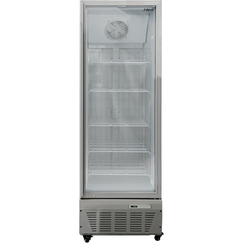 Commercial Freezer Upright 490 litres Hinged glass door Grey - SDF500