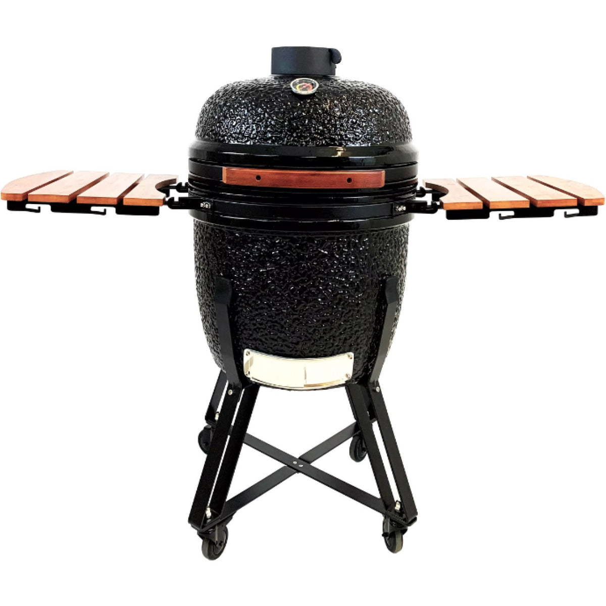21" Ceramic Kamado BBQ Grill Egg XL Black - SE21BLACK