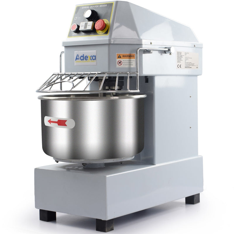 Professional Spiral Dough Mixer 40 litres Fixed head Fixed bowl 2 speeds 230V/1 phase - SH40
