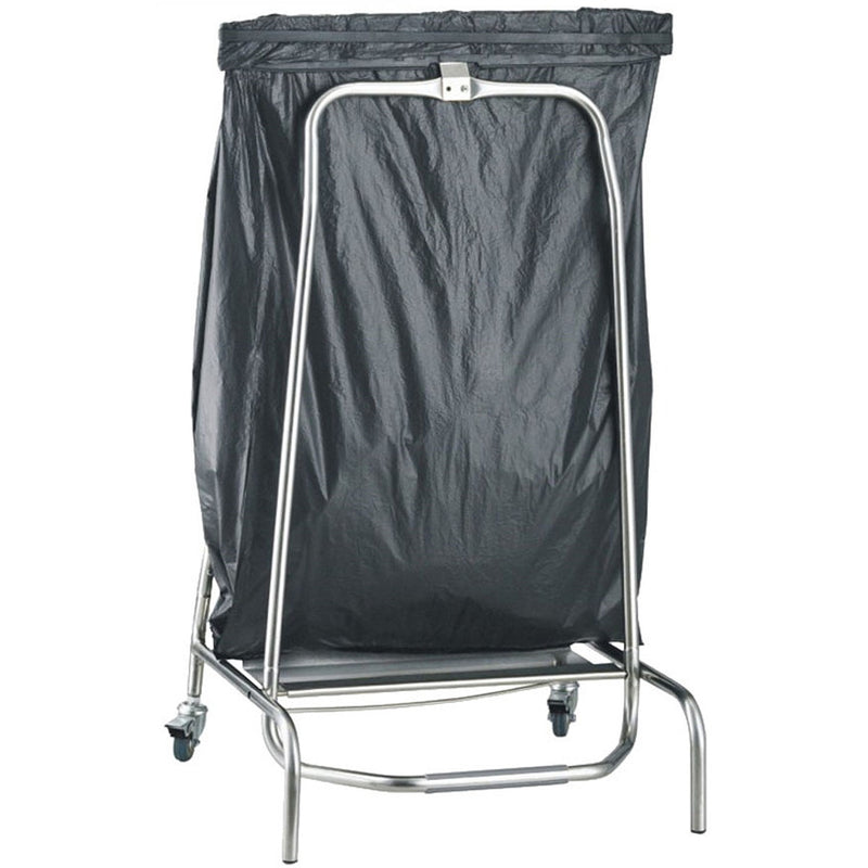 Professional Sack Holder Trolley with Castors & Pedal Closed mouth - STBH01