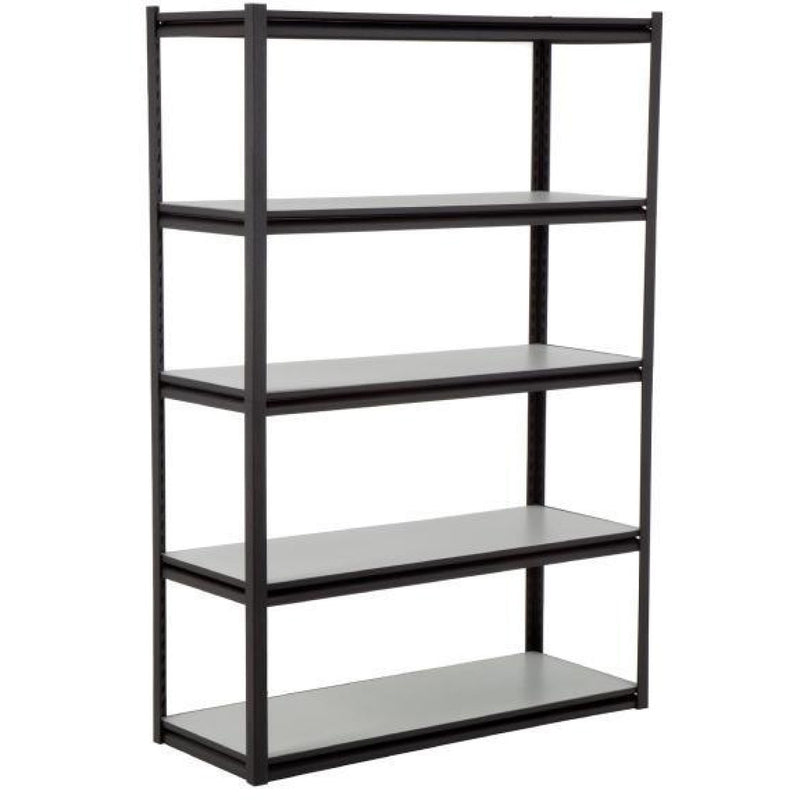 Commercial Heavy Duty Boltless Shelving Unit 5 Shelves 500kg Loading Capacity 1220x457x1830mm - SY1848LDC