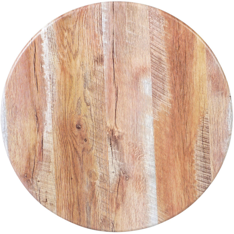 Seamless Round Table Top Barn Wood 30" - TT30RBARNWOOD
