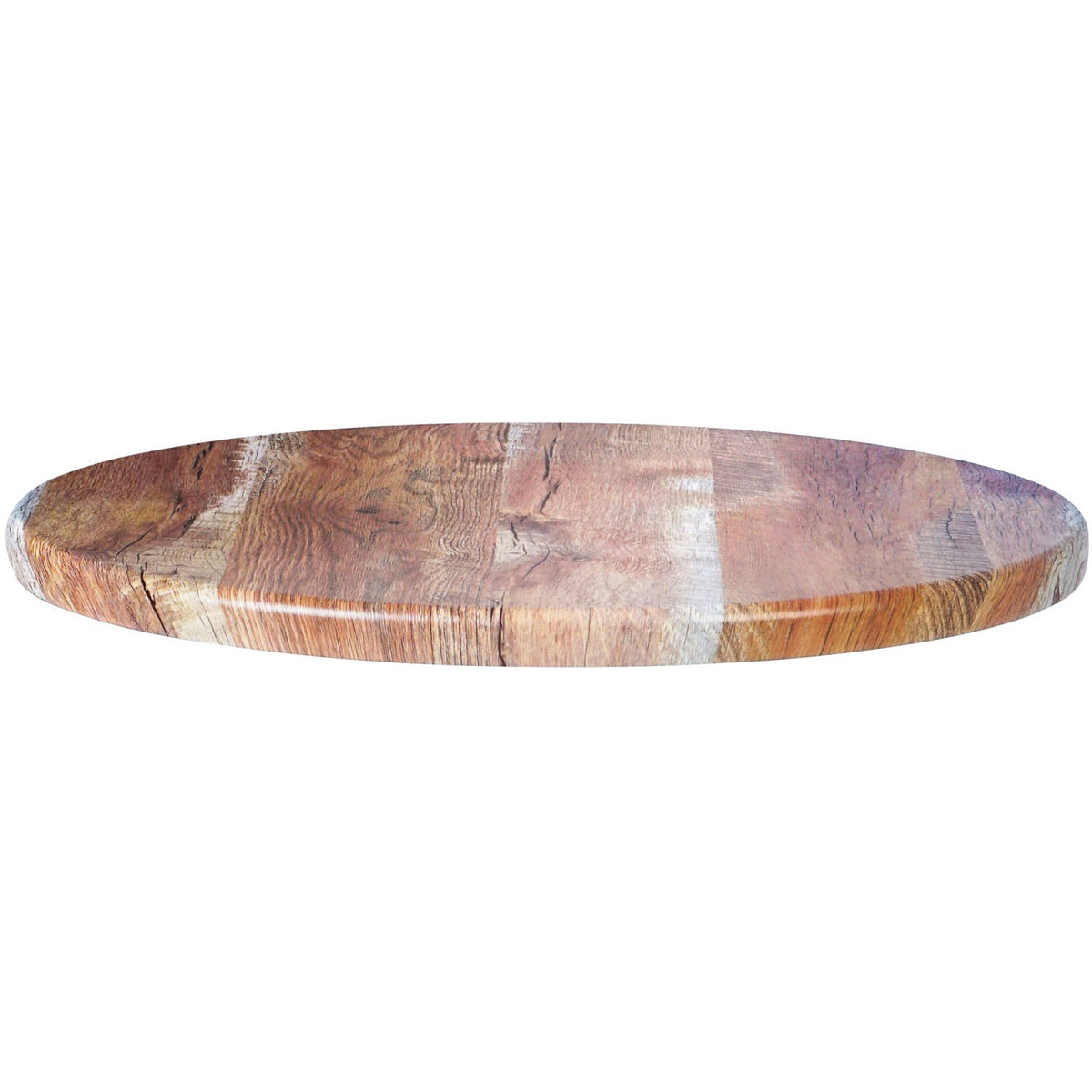 Seamless Round Table Top Barn Wood 30" - TT30RBARNWOOD