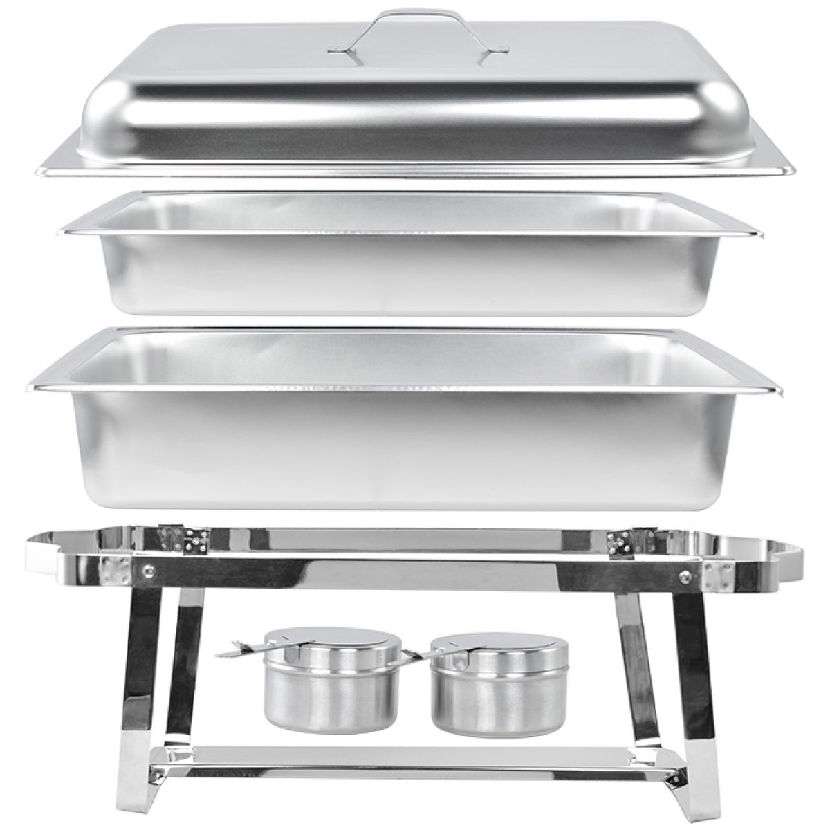 Chafing Dish GN1/1 Stainless steel 9 litres - VICCDSV9A1