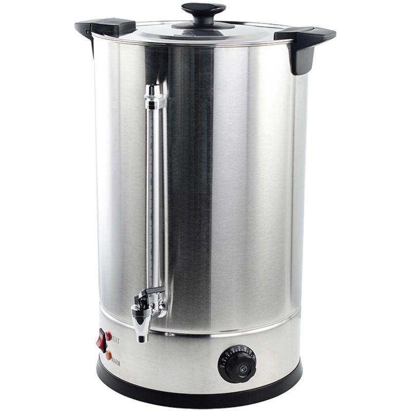 Commercial Double wall Coffee Urn with Boil-dry protection 25 litres 1.6kW - VICWBQ25