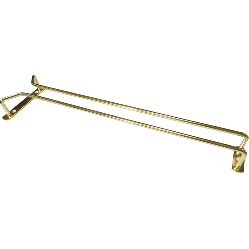 Wine Glass Rack Gold Ceiling mounted Length 400mm 5 wine glasses - WGR116G