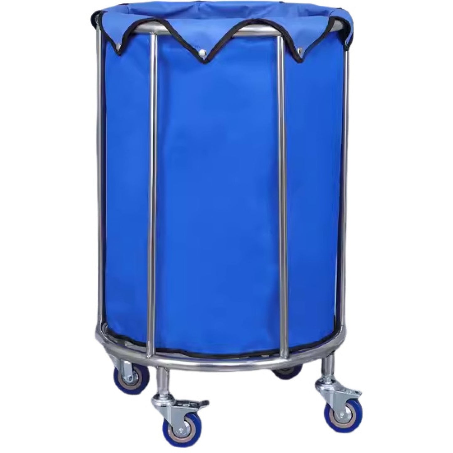 Stainless Steel Linen Trolley Φ550x850mm