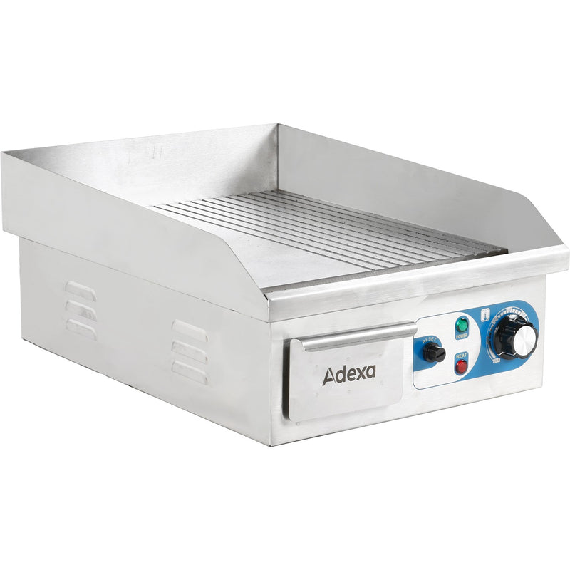 Commercial Griddle Smooth/Ribbed Small 1 zone 2kW Electric - WHEG810AFR