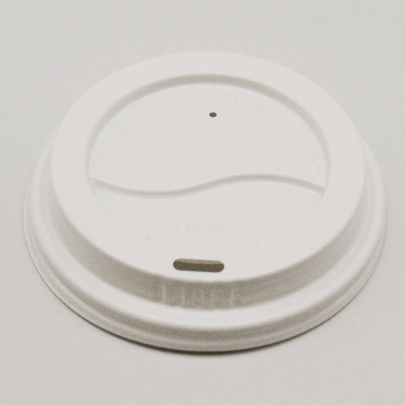 1000pcs Coffee Cup Lids for 8oz cups White - WLID8OZ