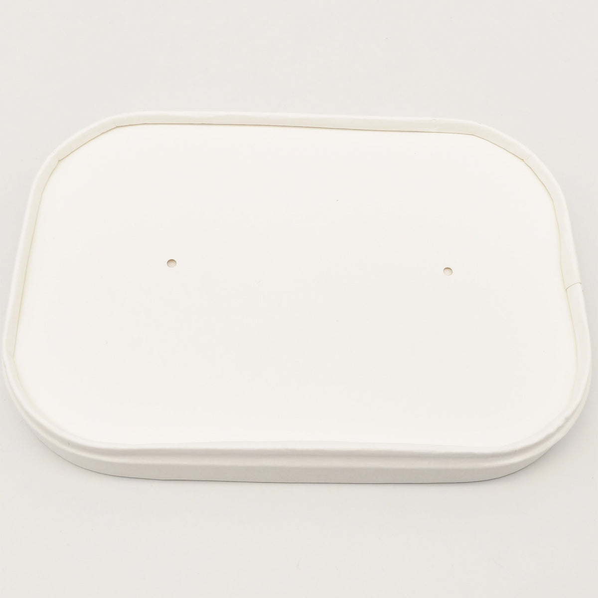 300pcs White Lids for Rectangular Bowl PE - WPRLID