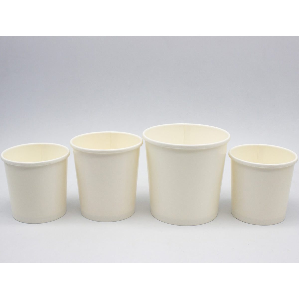 500pcs White Soup Bowl 16oz/473ml PE - WSB16OZ