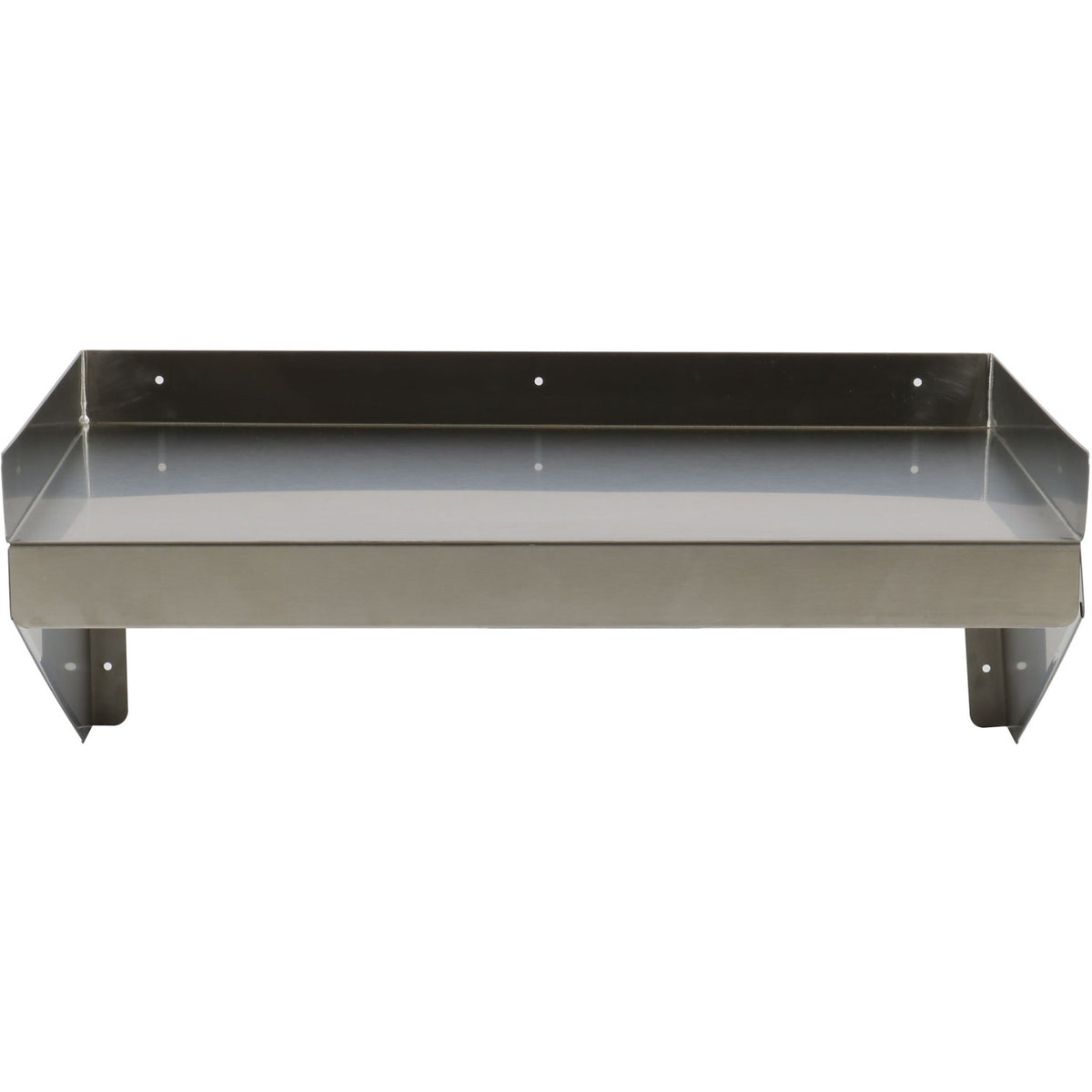 Wall shelf 1 level 3 sides upturn 1500x400x254mm Stainless steel - WSW400150B