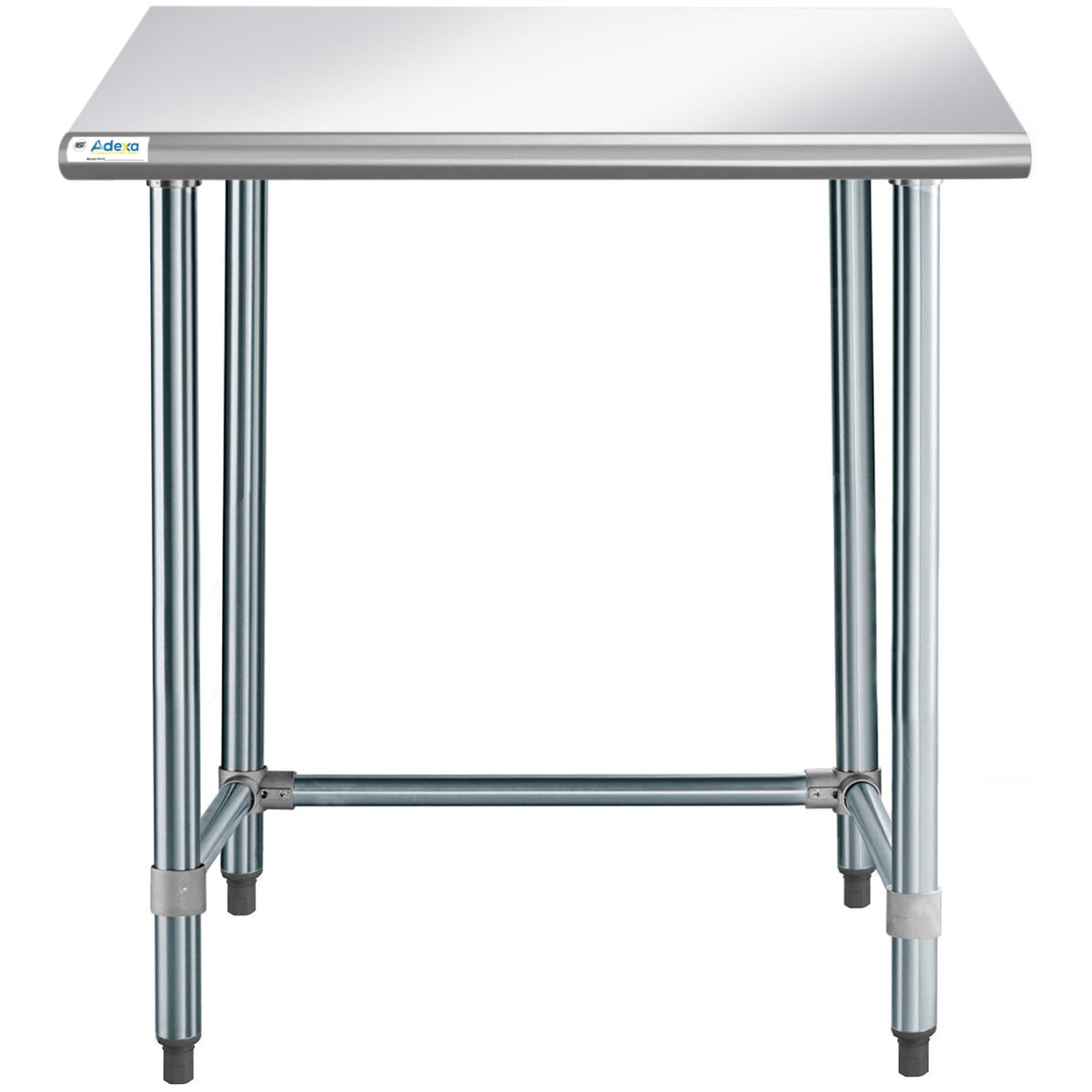Commercial Work table Stainless steel No bottom shelf 915x760x900mm - WTGOB3036418
