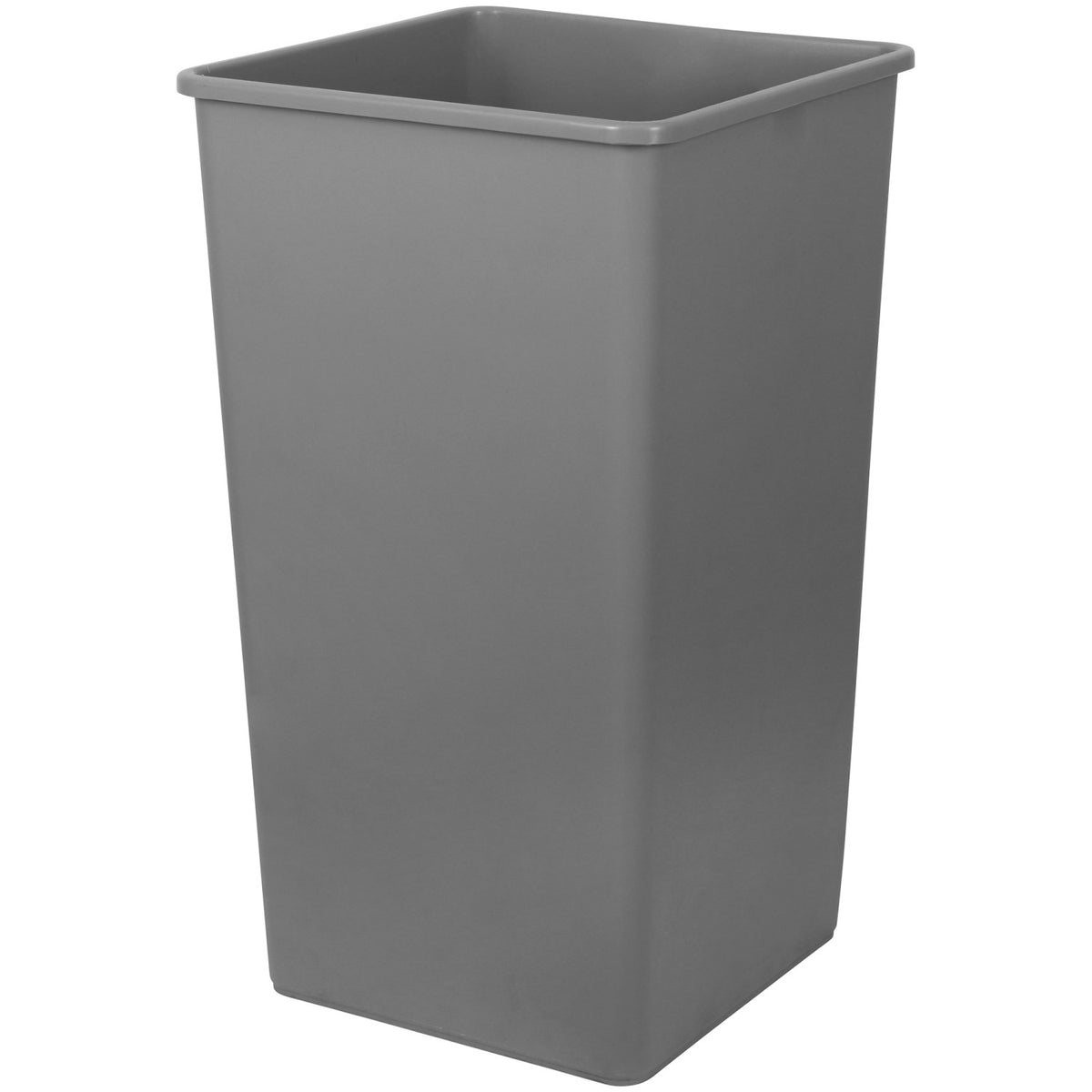 Commercial Open Top Waste Bin 180L Grey LDPE 495 x 495 x 867mm - XDL180BGREY