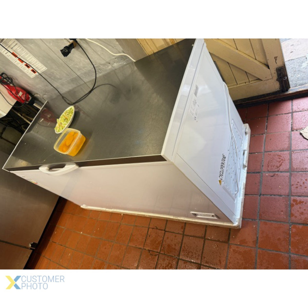 Chest freezer Stainless steel lid 512 litres - XF512JA