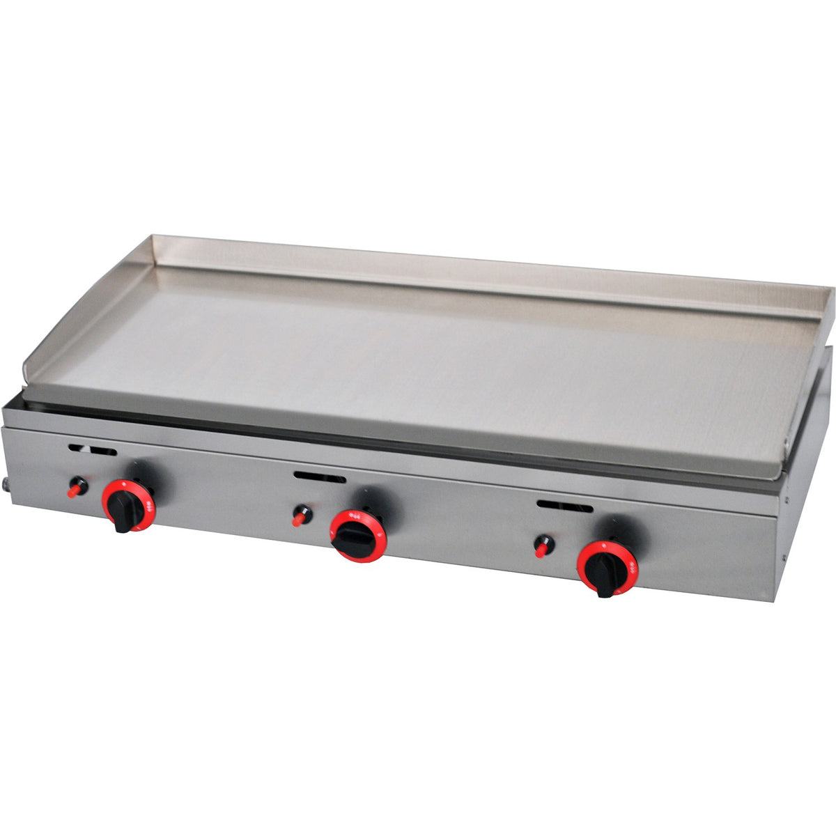 Premium Commercial Gas Griddle Smooth plate 3 burners 9.3kW Countertop - YGPL1000