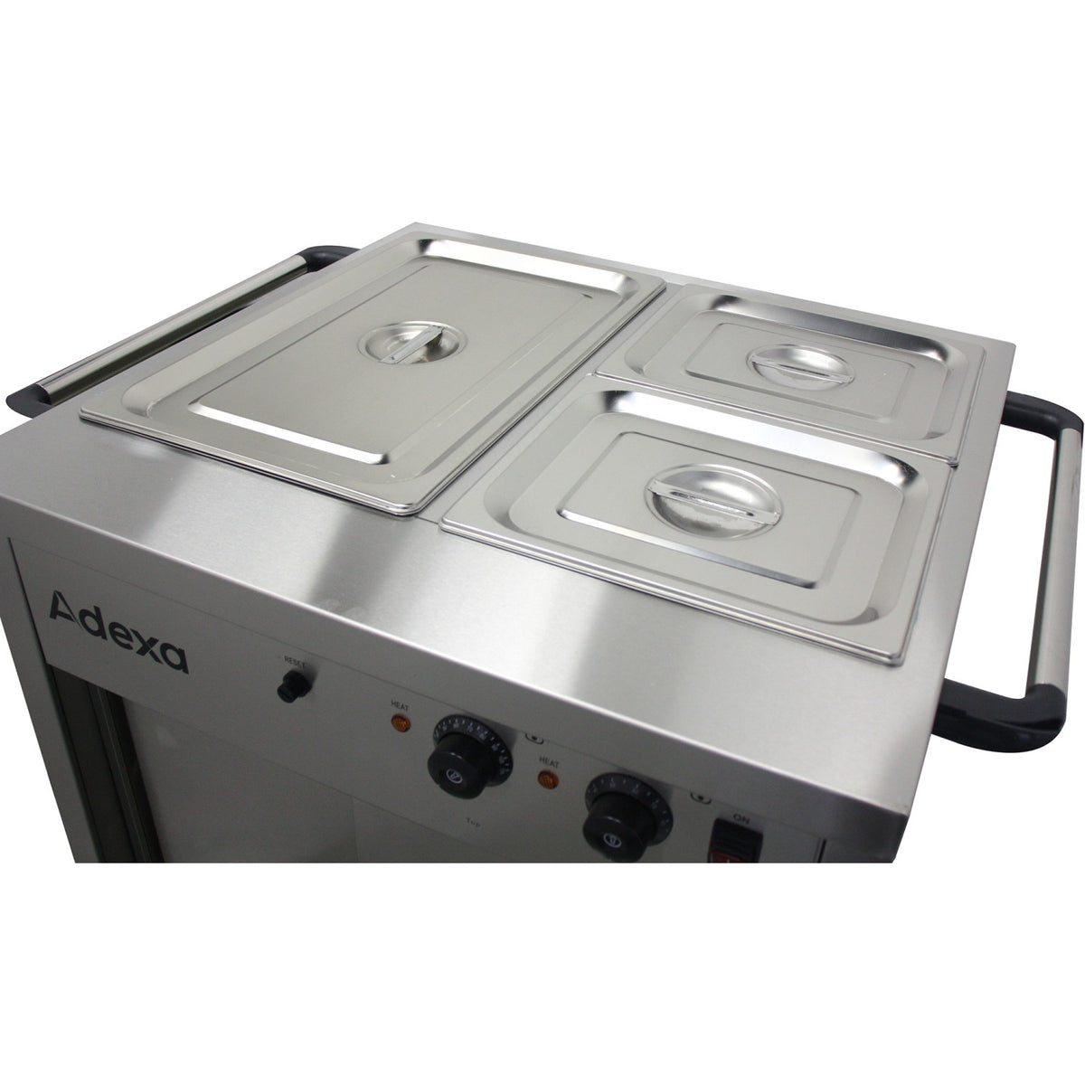 Mobile Bain Marie top Hot Cupboard 750mm - YH2W1