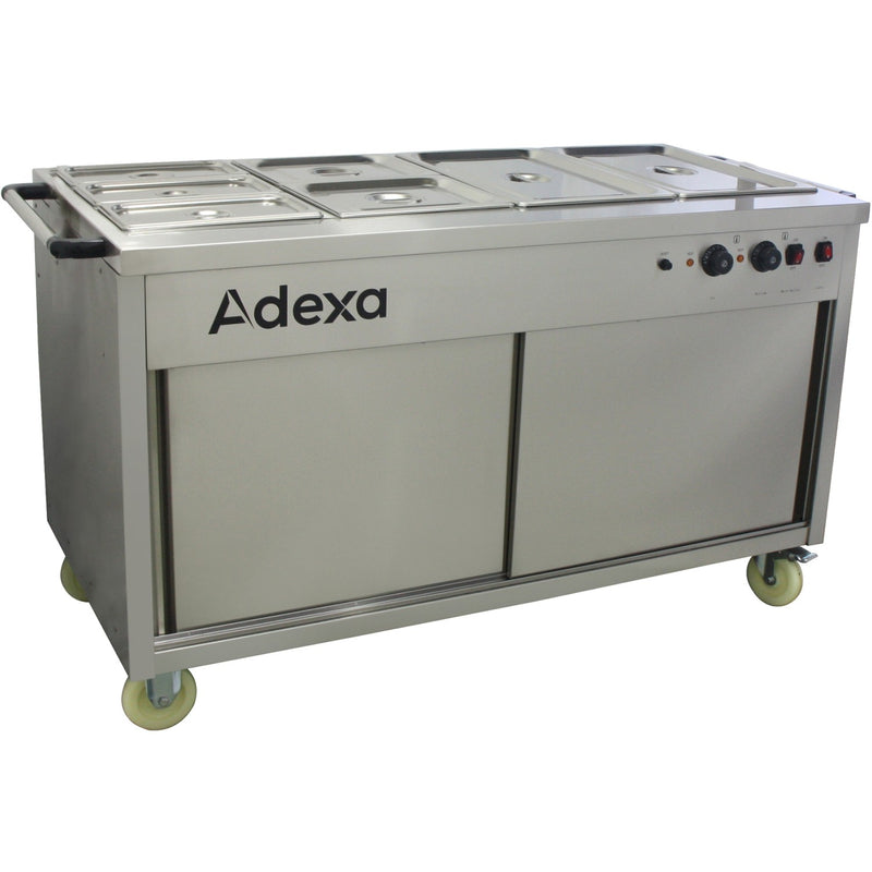Mobile Bain Marie top Hot Cupboard 1540mm - YH4W1