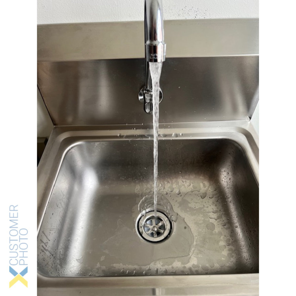 Commercial Hand wash sink Knee control Stainless steel - YLS42