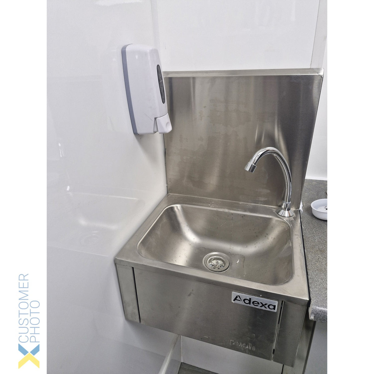 Commercial Hand wash sink Knee control Stainless steel - YLS43