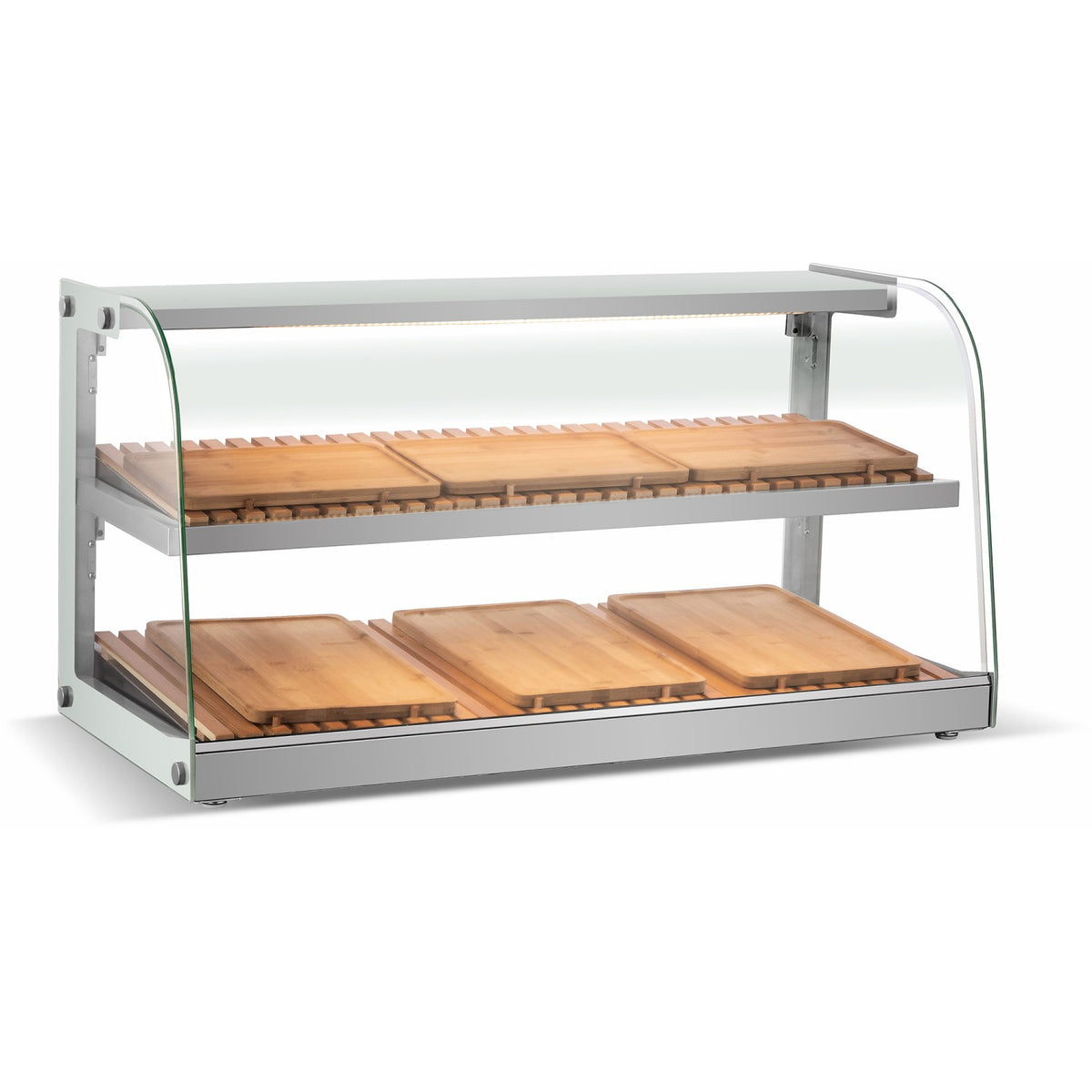 Commercial Countertop Display Cabinet 150 Litres Stainless steel - ZW150R