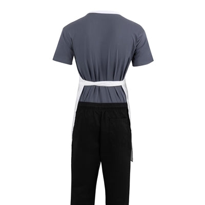 Chef Works Bib Apron White - A923
