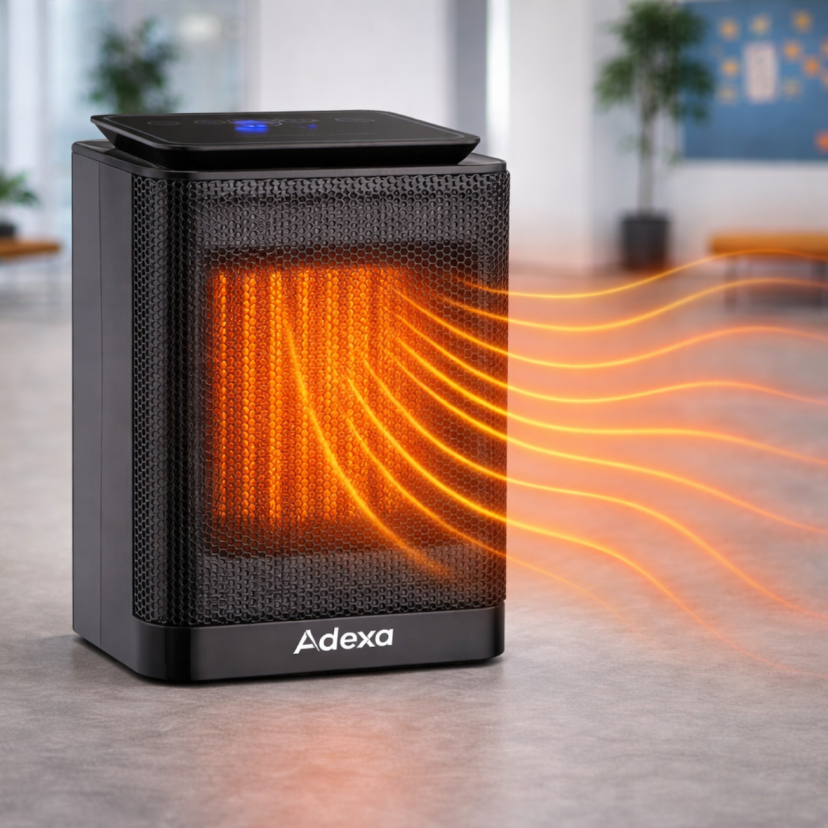 Electric Space Heater Tower Oscillating PTC Heater Remote Controlled 1.5kW - HPCD1505YL