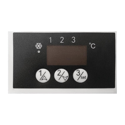 Polar Drinks Dispenser Electronic Thermostat Sticker - AK041