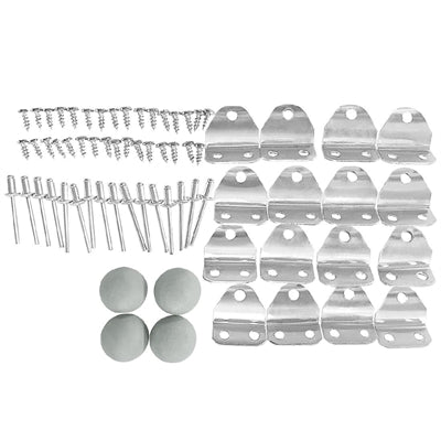 Bolero Aluminium and Ash Spare Screw Set - AL357