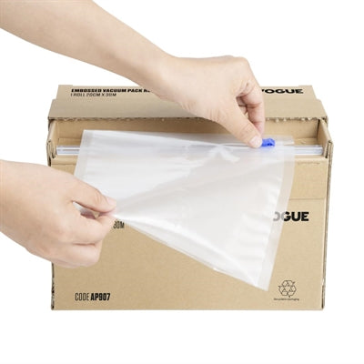 Vogue Embossed Vacuum Pack Roll 200mm x 30m - AP907