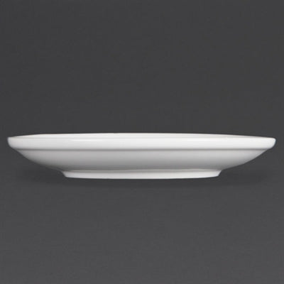Olympia Whiteware Stacking Saucers 150mm (12 Pack) - CB468