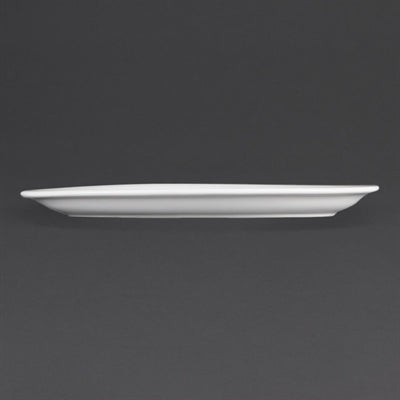 Olympia Whiteware Oval Platters 250mm (6 Pack) - CB477
