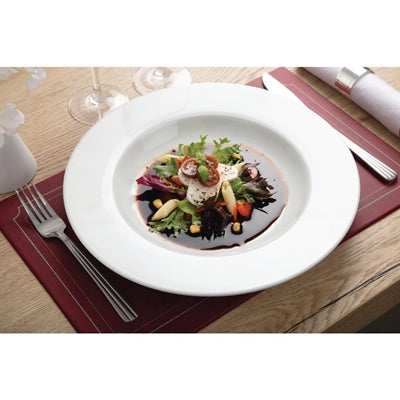 Olympia Whiteware Pasta Plates 310mm (4 Pack) - CB485